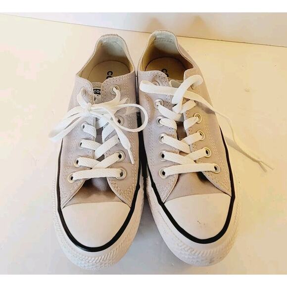 Converse Chuck Taylor All Star White Low Top Sneakers UNISEX SZ Men 5- Women 7 - Picture 1 of 6